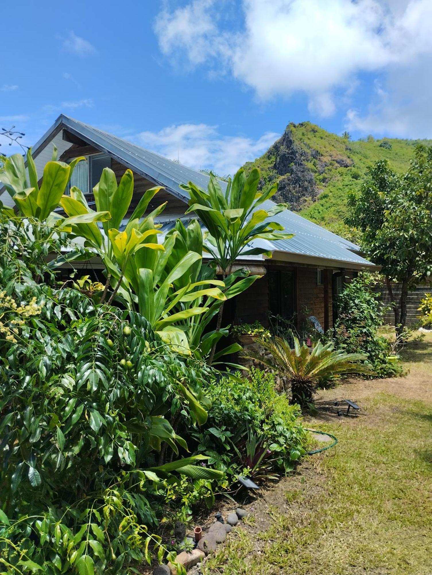 Tema'E Beach House Temae Exteriör bild