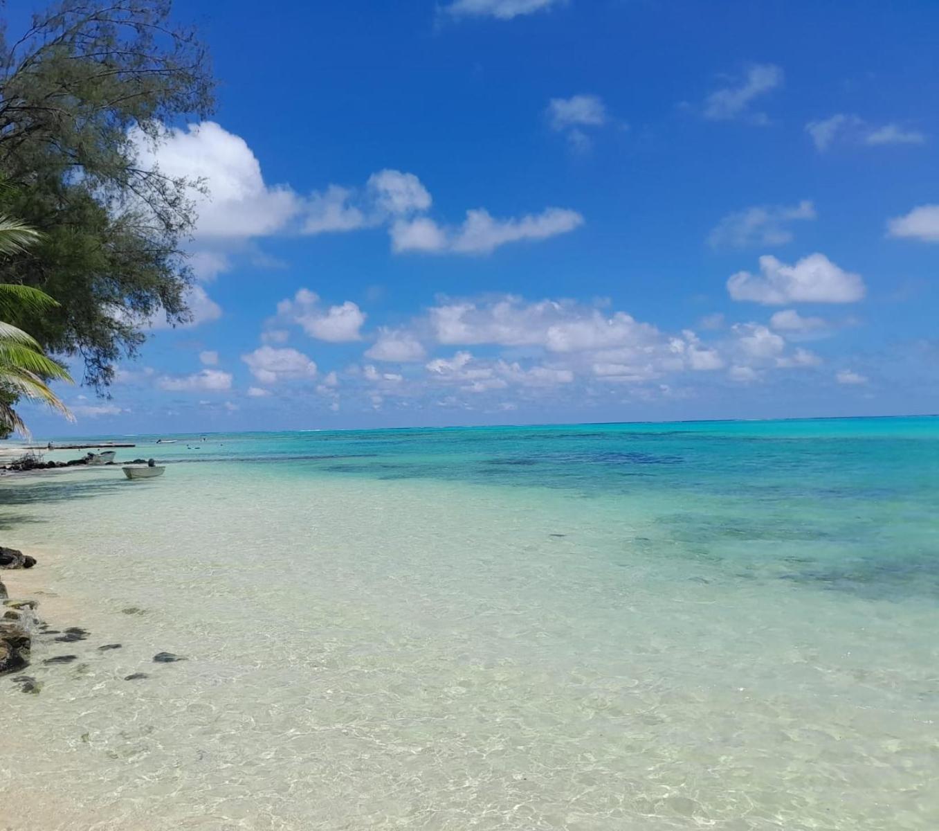 Tema'E Beach House Temae Exteriör bild